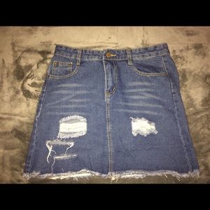 Jean Skirt